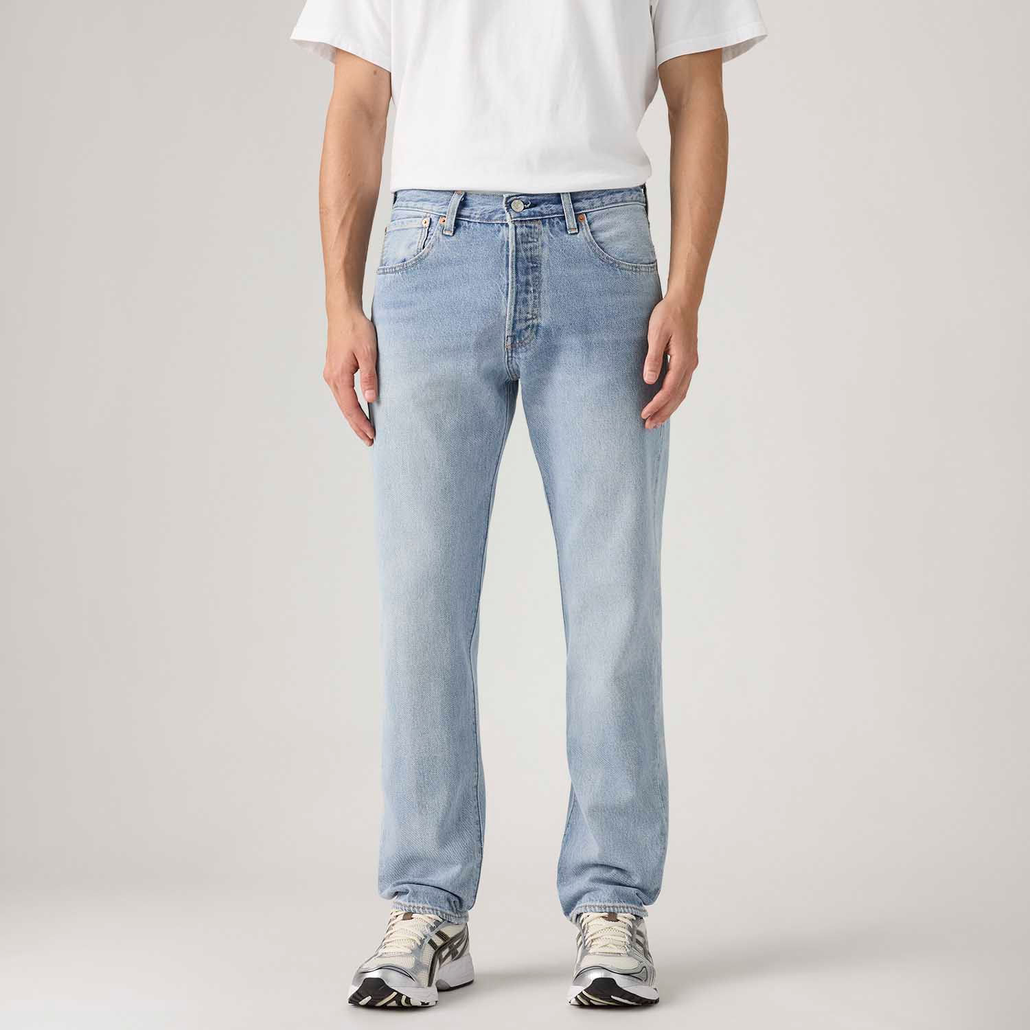 Calça Jeans Levi's® 501® Relaxed Lavagem Clara - Levi's® Brasil