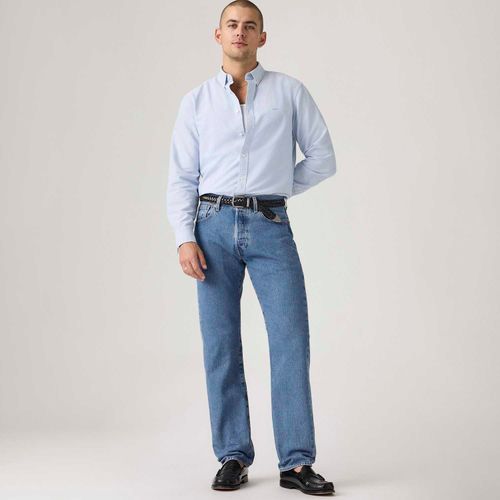 Calça Jeans Levi's® 501® Relaxed Lavagem Escura