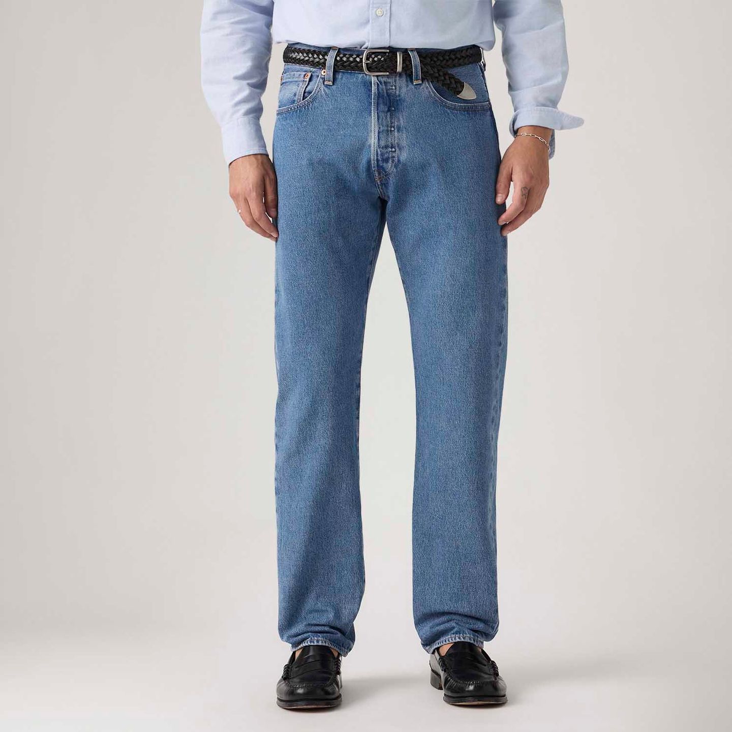 ボルグ Levi's 501 Relaxed Denim Jeans Calça Jeans Levi's® 501® Relaxed Lavagem Média - Levi's® Brasil