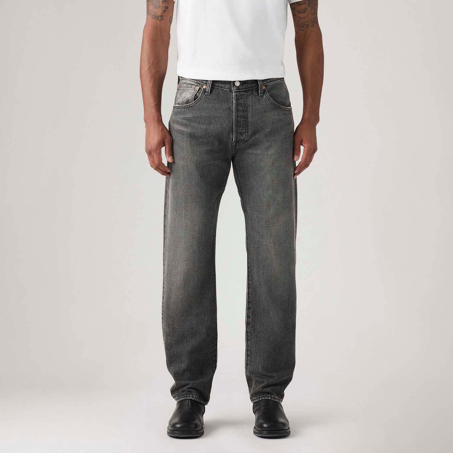Calça Jeans Levi's® 501® Relaxed Cinza - Levi's® Brasil