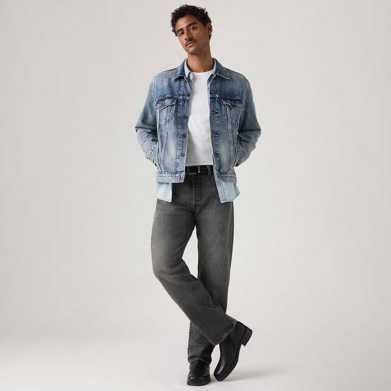 Calça Jeans Levi's® 501® Relaxed Preta - Levi's® Brasil