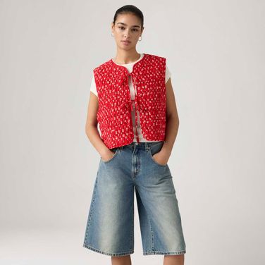 Colete Levi's® Rue Liner Vermelho
