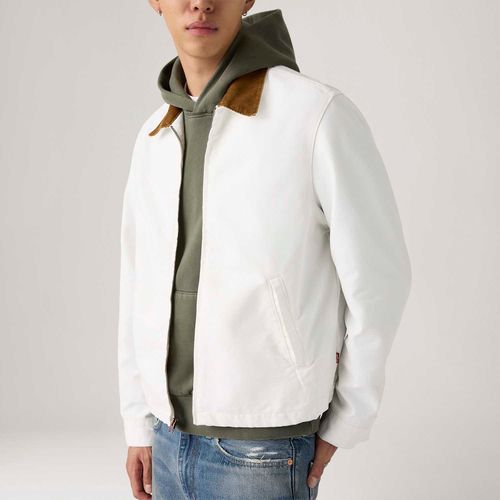 Casaco Levi's® Casstro com Zíper Branco