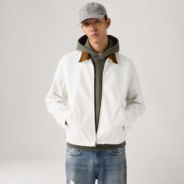 Casaco Levi's® Casstro com Zíper Branco