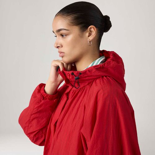 Casaco Levi's® Parka Simone com Capuz Vermelho