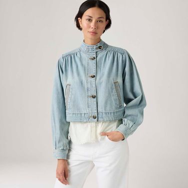 Casaco Levi's® Parker Pretty Lavagem Clara