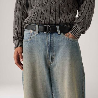 Cinto Levi's® Camden Ring Preto