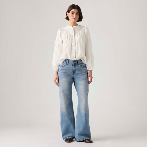 Calça Jeans Levi's® Loose Boot Lavagem Clara