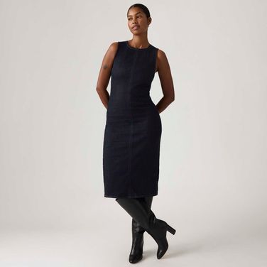 Vestido Jeans Levi's® Column Lavagem Escura