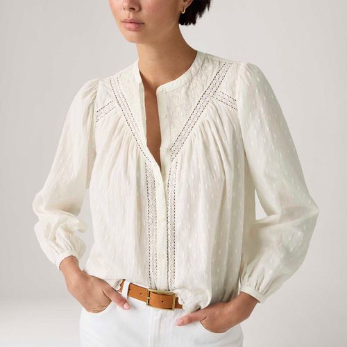 Blusa Levi's® Cleo Branca Manga Longa