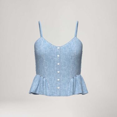 Blusa Levi's® Monet Lavagem Clara
