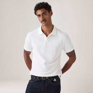Polo Levi's® Icon Branca Manga Curta