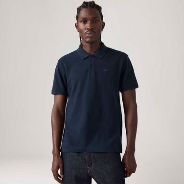 Polo Levi's® Icon Azul Manga Curta
