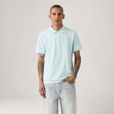 Polo Levi's® Icon Azul Manga Curta