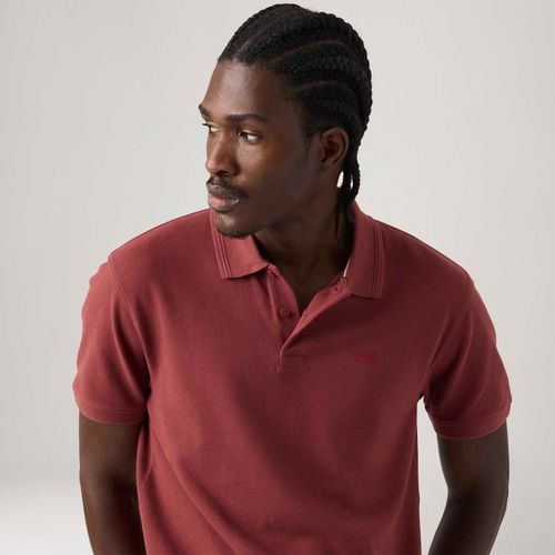 Polo Levi's® Icon Vermelha Manga Curta