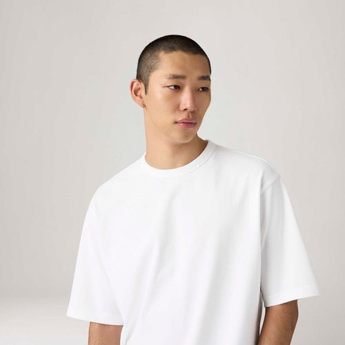 Camiseta Levi's® Heavyweight Loose Branca Manga Curta