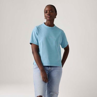 Camiseta Levi's® Vintage Azul Manga Curta