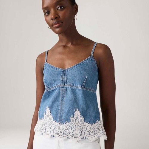 Blusa Jeans Levi's® Cami 90's Lavagem Média