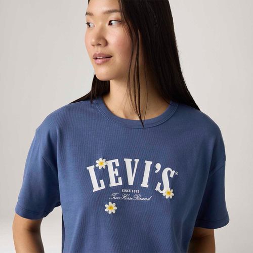 Camiseta Levi's® Vintage Azul Manga Curta
