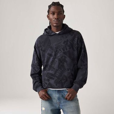 Moletom Levi's® Sunset Graphic Hoodie com Capuz Azul