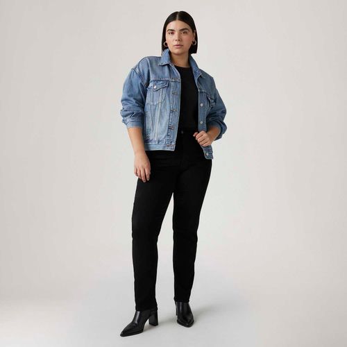 Calça Jeans Levi's® 724® High Rise Straight Preta