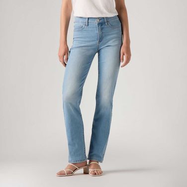 Calça Jeans Levi's® 314® Shaping Straight Lavagem Clara