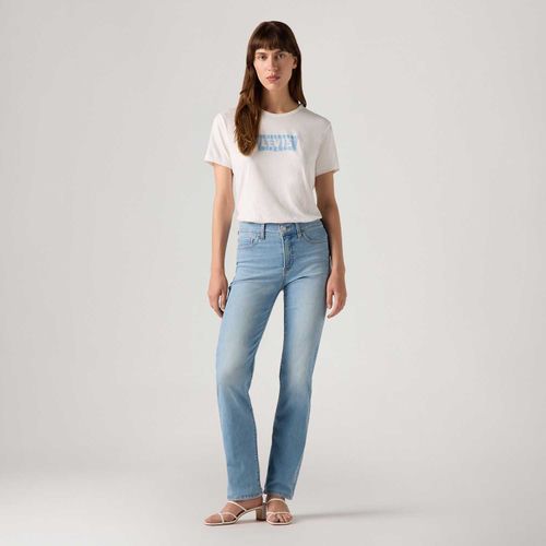 Calça Jeans Levi's® 314® Shaping Straight Lavagem Clara