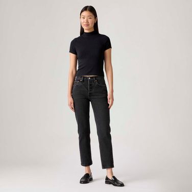 Calça Jeans Levi's® 501® Crop Preta
