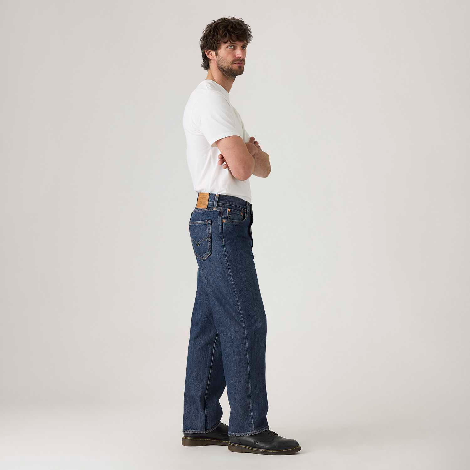 Calça Jeans Levi's® 568® Loose Straight Lavagem Escura - Levi's