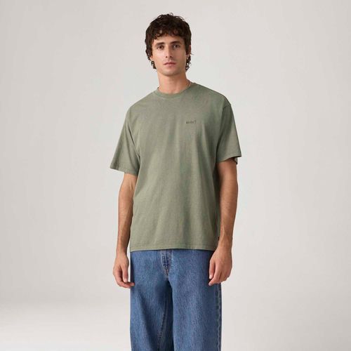 Camiseta Levi's® Red Tab Vintage Verde Manga Curta