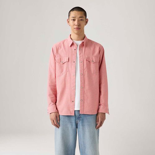 Camisa Levi's® Relaxed Western Vermelha