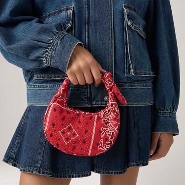 Bolsa Jeans Levi's® Baby Brooklyn Vermelha - U USA | U BR