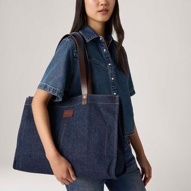 Tote Bag Levi's® Heritage All Day Lavagem Escura - U USA | U BR
