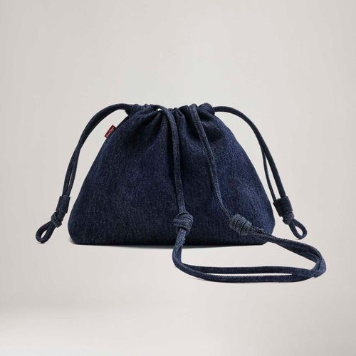 Bolsa Jeans Levi's® Isabelle Transversal Lavagem Escura - U USA | U BR