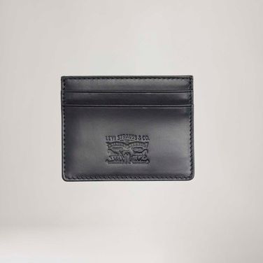 Porta Cartão Levi's® Leather Preto - U USA | U BR
