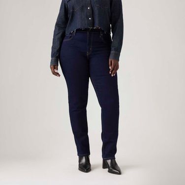 Calça Jeans Levi's® 724® High Rise Straight Lavagem Escura