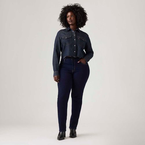 Calça Jeans Levi's® 724® High Rise Straight Lavagem Escura