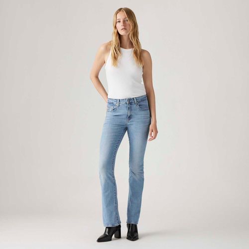 Calça Jeans Levi's® 725® High Rise Bootcut Lavagem Clara