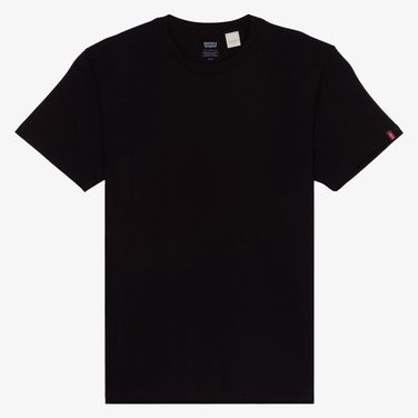 Camiseta Levi's® Slim Tab Preta Manga Curta