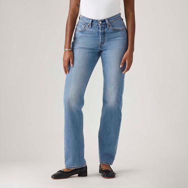 Calça Jeans Levi's® 501® Curve Lavagem Média