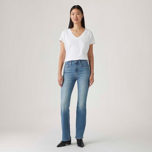 Calça Jeans Levi's® 725® High Rise Bootcut Lavagem Clara
