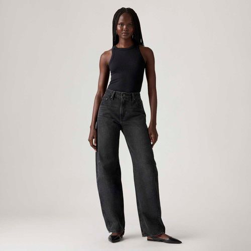 Calça Jeans Levi's® Baggy Dad Barrel Preta