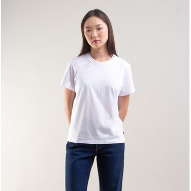 Camiseta Levi's®Relaxed Pocket Branca Manga Curta