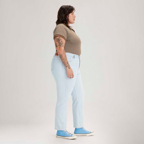 Calça Jeans Levi's® 501 Plus Size Lavagem Clara