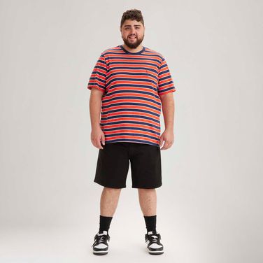 Bermuda Levi's® 405 Standard Plus Size Preta