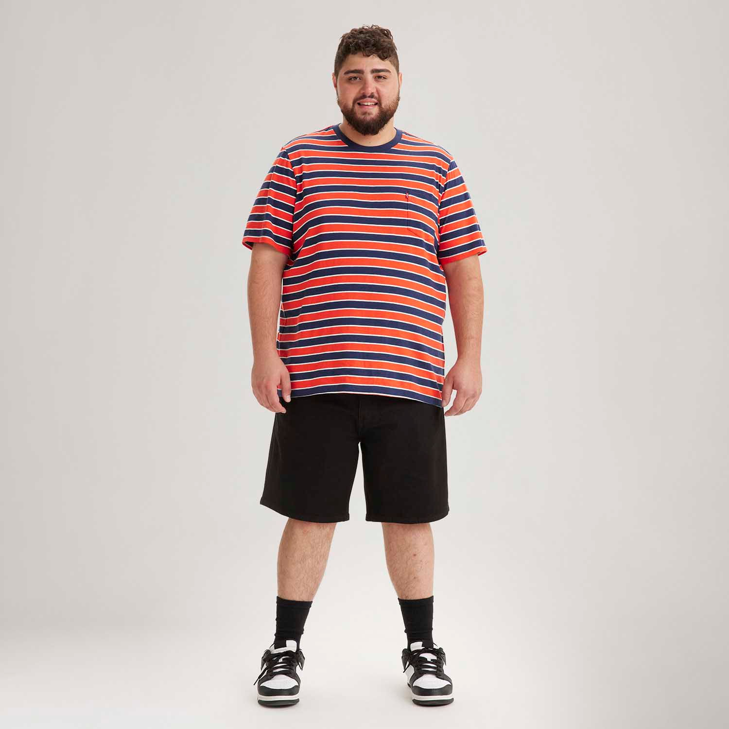 Bermuda Levi's® 405 Standard Plus Size Preta - Levi's® Brasil