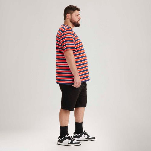 Bermuda Levi's® 405 Standard Plus Size Preta