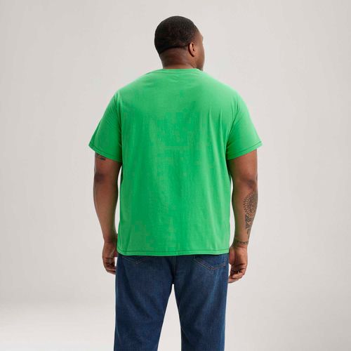 Camiseta Levi's® Big Relaxed Fit Plus Size Manga Curta Verde