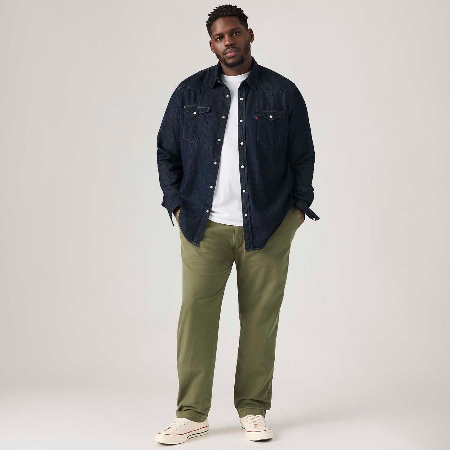 0llx4l❤︎ Calça Levi's® XX Std Tapered Chino Plus Size - Levi's® Brasil