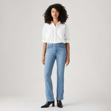 Calça Jeans Levi’s® 315® Shaping Bootcut Lavagem Azul Clara